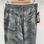 Splendid Green Camo Print High Rise Sweatpants Jogger Size M Photo 1