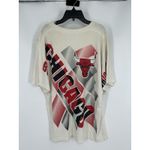 Chicago Bulls Vintage AOP All Over Print Single Stitch Made In USA Graphic Tee L White Size L Photo 1