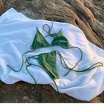 Tj swim moss green adjustable side tie bikini bottoms Photo 2