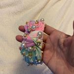 Gorgeous ombré colors with pearl and rhinestone accents headband. New. Photo 2
