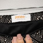 Renee C . Black Elvira Lace Pencil Skirt Size Large Photo 3