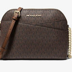 Michael Kors MK JET Set Travel Dome Medium Crossbody Bag Photo 0