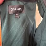 Green Velvet Dress Off The Shoulder Size 14 Photo 3