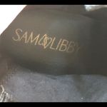 Sam & Libby  Black Elastic PullOn FauxSuede Booties Photo 7