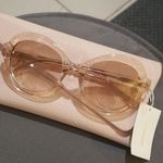 Zimmermann 💕💕 Amelie Butterfly Sunglasses ~ Nude Acetate 100% UV Protection NWT Photo 8