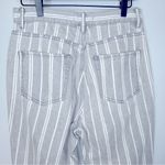 PacSun Gray Double Stripe Straight Leg Jeans High Waist Crop Ankle 29 Photo 8