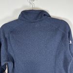 Patagonia Better Sweater Women’s Medium quarter Zip Teal Blue Thermal Pull Over Photo 9