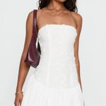 Princess Polly  Envie Strapless Mini Dress White Photo 1