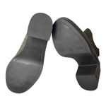 Crown Vintage Capari Bootie size 7M Dark gray/brown suede 3” block heel Brown Photo 4