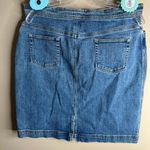 Jones Sport stretch denim skirt Blue Size 12 Photo 2