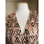 Maggy London Two Piece Blazer Skirt Set Silk 10 Vintage Photo 6