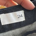 Gap  | Dark Stretch Denim Pencil Skirt Sz 24 Photo 4