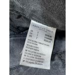 American Eagle  Black High Rise Distressed Ripped Denim Mom Jeans Women's Size 2R Photo 4