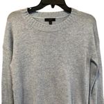 J.Crew Blue Crew Neck Ribbed Knit Pullover Sweater Wool Blend XS NEW Photo 0