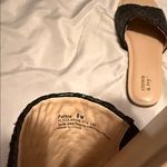 Crown & Ivy  Black Woven Sandals Photo 2