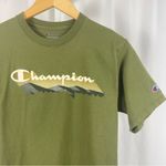 Champion Small Mountain Graphic Tee Shirt Nature Landscape Outdoor Earth Tone Photo 5