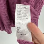 Free People  Olivia Henley Tunic Top Oversized Waffle Knit V-Neck‎ Size Small Photo 9