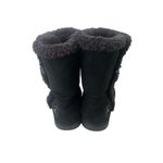 Airwalk  Women's Black Fuzzy Snow Boots Photo 2