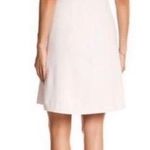 Kensie Pastel Cold Shoulder Crepe Bow Dress Pink Photo 1