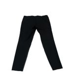 Ralph Lauren Lauren Women's Black Faux Leather Ponte Pants Sz 18W Plus NEW Photo 1