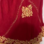 Sante red short sleeve dress with gold detail one size Size undefined Photo 1