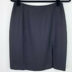 International concepts INC Solid Black Short Lined Pencil Skirt Size 8 Womens Photo 0