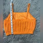 Freshman 1996 Bold Orange Knitwear tank and skirt two piece Photo 8