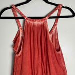 Free People Aphrodite Womens Orange Tie Dye Asymmetrical Boho Ruffle Dress XS Photo 6
