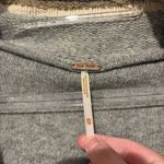 Free People Wool Shawl Knit Collar Zip Sweater grey size XS Photo 2