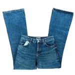 ZARA Wide Leg Boot Cut Flare High Rise Jeans Size 6 NEW Photo 1