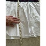 English Factory  Blue Tartan Plaid White Cotton Combo Midi Skirt Womens Size M* Photo 12