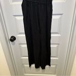 Karen Kane  Black V Neck Sleeveless Cropped Jumpsuit size Medium Photo 10