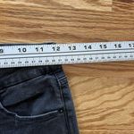 frame denim Frame Jeans Le Crop Mini Boot Cut Womens Size 26 High-Rise Stretch Black Raw Hem Photo 8