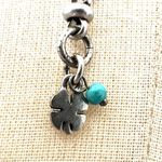 Lucky Brand Silver Tone Clear Crystal Daisy Pendant Necklace Brand Photo 7