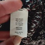 Madewell Firelight Wine Marled Cable Knit Alpaca Blend Sweater Size Small Photo 8