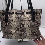 Patricia Nash 10 Year Anniversary Snakeskin Leather Bucket Tote Bag With Tassel Photo 9