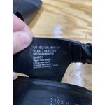 Kenneth Cole Nancy Slingback Women's 9 M Black Leather Square Toe Sandals S57 Photo 7