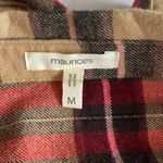 Maurice's Khaki Plaid Super Soft Button Down Shirt Photo 4
