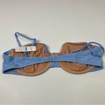 J.Crew  | Light Blue Balconette Underwire Bikini Top 40D Photo 2