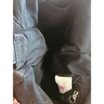 Lucky Brand  Black Leather Tote Shoulder Bag Purse Zipper Accent Photo 4