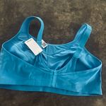 Deyllo Women’s Sports Bra High Impact Wireless Bra Full Coverage Blue Size 44 G / DDDD Photo 7