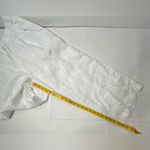 Cynthia Rowley  Women’s White Linen Pants Size Large‎ Loose Wide Leg Boho Beach Photo 5