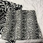 Cheetah/leopard print skirt Black Photo 1