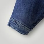 Vintage Y2K Butterfly Denim Jacket Large Embroidered Jean Blue Photo 7