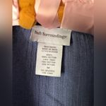 Soft Surroundings  Button-Up Long Sleeve tunic Shirt lace design 100% cotton sz M Photo 5