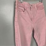 ZARA Women's Straight Leg Pink Jeans Photo 2
