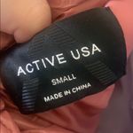 Active USA puffer vest in rose small quilted trendy hiking Photo 4