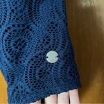 Southern Tide Summerset Mesh Crochet One Piece Swimsuit in Yacht Blue Size XS Photo 4