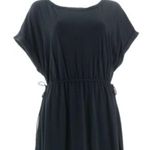 AnyBody cozy knit cinched waist dress Black Size XL Photo 1