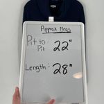 Splendid Waffle Knit Cowl Neck Tunic Top Blue Photo 6